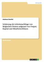 Schätzung der Arbeitsnachfrage von Belgischen Firmen aufgrund von Output, Kapital und Mitarbeiterlöhnen 364058094X Book Cover