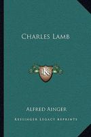Charles Lamb 1273709330 Book Cover