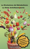 La rivoluzione del Metabolismo: La Dieta Antinfiammatoria. Il Metodo Naturale per Riattivare il Metabolismo e Ridurre l’Infiammazione. Con Menu 21 ... Facili per il Benessere (Italian Edition) B0FJMC763N Book Cover