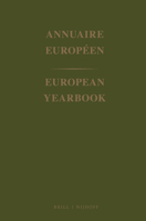 European Yearbook / Annuaire Europeen, Volume 18 (1970) 9401511721 Book Cover