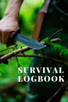Survival Logbook: A Handbook with Checklists To Prepare For and Survive Any Disaster or Emergency or Apocalypse or Society Breakdown 1672915848 Book Cover