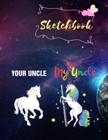 Sketchbook: Girls Unicorn Sketchbook | Kids Sketch Book For Girls  | Cute Drawing Notebook | Practice Drawing Paint  Write or Doodle | Artist ... Unicorn | Large Blank 110 Pages (8.5 x 11 in) 1677525568 Book Cover