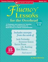 Fluency Lessons for the Overhead: Grades 4-6 0439588537 Book Cover