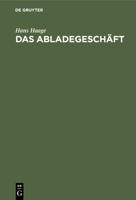 Das Abladegesch�ft B0000BIXBM Book Cover