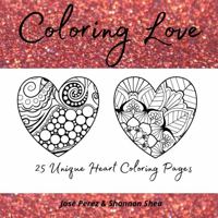 Heart Coloring Book For All Ages 1735509973 Book Cover