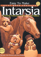 Easy to Make Inlay Wood Projects--Intarsia: A Complete Manual with Patterns 156523023X Book Cover