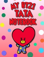 My BT21 TATA Notebook for BTS ARMYs:: Wide Ruled Composition Journal for daily and school activities , diaries , notes and whatever comes to mind . (BT21 Collection) 1675629285 Book Cover