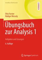 Übungsbuch zur Analysis 1 3528172614 Book Cover