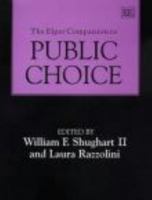The Elgar Companion to Public Choice 1843763877 Book Cover