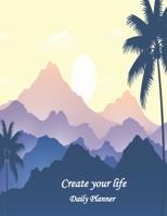 Daily Planner (53 weeks): Cool and Vintage Cover 8.5 X 11 in, large space to note and write your daily schedule as well as a to do list. 1709994304 Book Cover