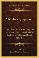 A Modern Symposium 0548711151 Book Cover