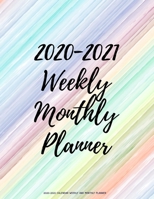 2020-2021 Calendar Weekly And Monthly Planner: Two Year 24 Month Jan 2020 - Dec 2021 Planner W/ To Do List Academic Schedule Agenda Logbook Or Student & Teacher Organizer Journal Notebook, Appointment 1698639937 Book Cover