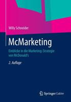 McMarketing: Einblicke in Die Marketing-Strategie Von McDonald's 3658070951 Book Cover