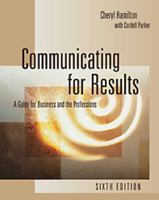 Communicating for Results: A Guide for Business and the Professions (Non-Infotrac Version) 0534562302 Book Cover