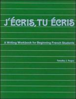 J'Ecris, Tu Ecris 0844213136 Book Cover