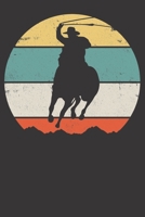 Notebook: Horse Roping Cowboy Dot Grid 6x9 120 Pages 1087166098 Book Cover
