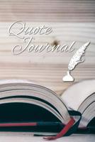 Quote Journal 1092191356 Book Cover
