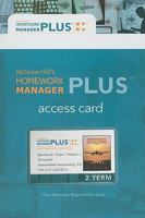 Homework Manager Plus Card to accompany Intermediate Accounting 0073324450 Book Cover