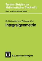 Integralgeometrie 3519027348 Book Cover