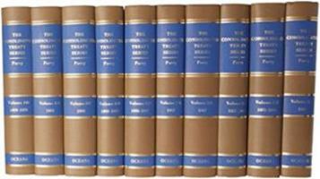 Consolidated Treaty Series with Index 1648-1919 0379130009 Book Cover