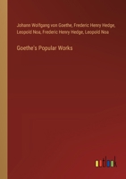 Goethe's Popular Works 3385318149 Book Cover