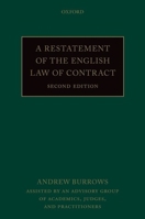 A Restatement of the English Law of Contract 0198869843 Book Cover