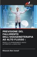 Previsione del Fallimento Dell'ossigenoterapia AD Alto Flusso (Italian Edition) 6202002123 Book Cover