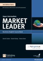 Market Leader Extra, Upper Intermediate Course Book W/Mylab English and DVD-ROM 1292134801 Book Cover