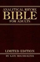 Analytical Rhyme Bible For Adults 159330417X Book Cover