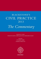 Blackstone's Civil Practice 2013 0199661367 Book Cover