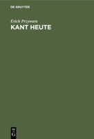 Kant Heute (German Edition) 3486763059 Book Cover