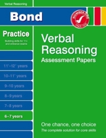 Bond Verbal Reasoning Assessment Papers 6-7 Years 1408517159 Book Cover