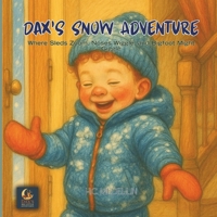 Dax's Snow Adventure: Where Sleds Zoom, Noses Wiggle, and Bigfoot Might Giggle 1969016078 Book Cover