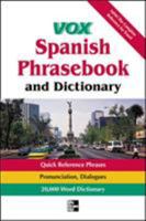 Vox Spanish Phrasebook and Dictionary 0071400257 Book Cover