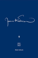 Hans Kelsen Werke: Band 9: Veröffentlichte Schriften 1921-1923 3161506677 Book Cover