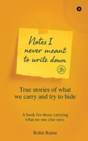 NOTES I NEVER MEANT TO WRITE DOWN: True stories of what we carry and try to hide B0FHQ1M19B Book Cover