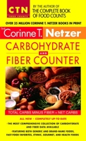 Corinne T. Netzer Carbohydrate and Fiber Counter (Corinne T. Netzer Carbohydrate & Fiber Counter) 0440242959 Book Cover