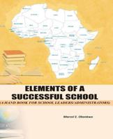 Elements of a Successful School 1981696482 Book Cover