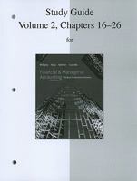 Financial & Managerial Accounting, Volume 2, Chapters 16-26: The Basis for Business Decisions 0077328671 Book Cover
