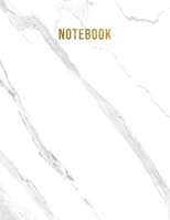 Unruled Marble Notebook: Unlined Paper plain blank Writing Journal Notebook For Notes Work, School, Girls, men, teens, journaling .... 8.5 x 11 100 pages 1701358476 Book Cover