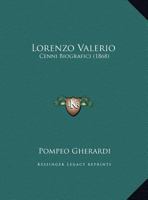 Lorenzo Valerio: Cenni Biografici (1868) 1120320534 Book Cover