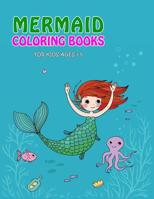 Mermaid Coloring Book For Kids Ages 3-5: Challenging and Fun with Magical and Learning 1095946668 Book Cover