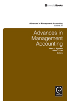Advances in Management Accounting, Volume 20 1780527543 Book Cover