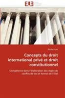 Concepts du droit international privé et droit constitutionnel 6131589127 Book Cover