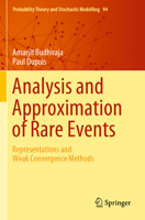 Analysis and Approximation of Rare Events: Representations and Weak Convergence Methods 1493995774 Book Cover
