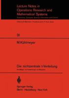 Die Nichtzentrale T-Verteilung: Grundlagen Und Anwendungen Mit Beispielen 3540049541 Book Cover