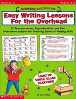 Easy Writing Lessons for the Overhead (Overhead Teaching Kit) 0439303621 Book Cover