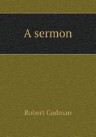 A Sermon 5518876386 Book Cover