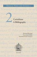 2 Corinthians: A Bibliography 9042920009 Book Cover