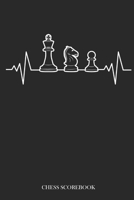 CHESS SCOREBOOK: Chess Scorebook with 100 Scorecards. Heartbeat. 1653234288 Book Cover